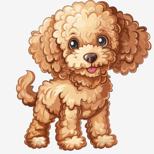 Poodle Dog | Diamond Painting