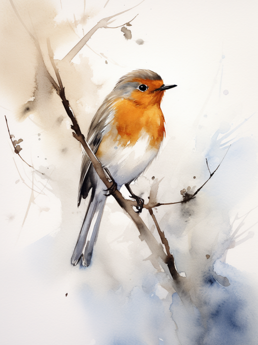 Robin Bird | Diamond Painting