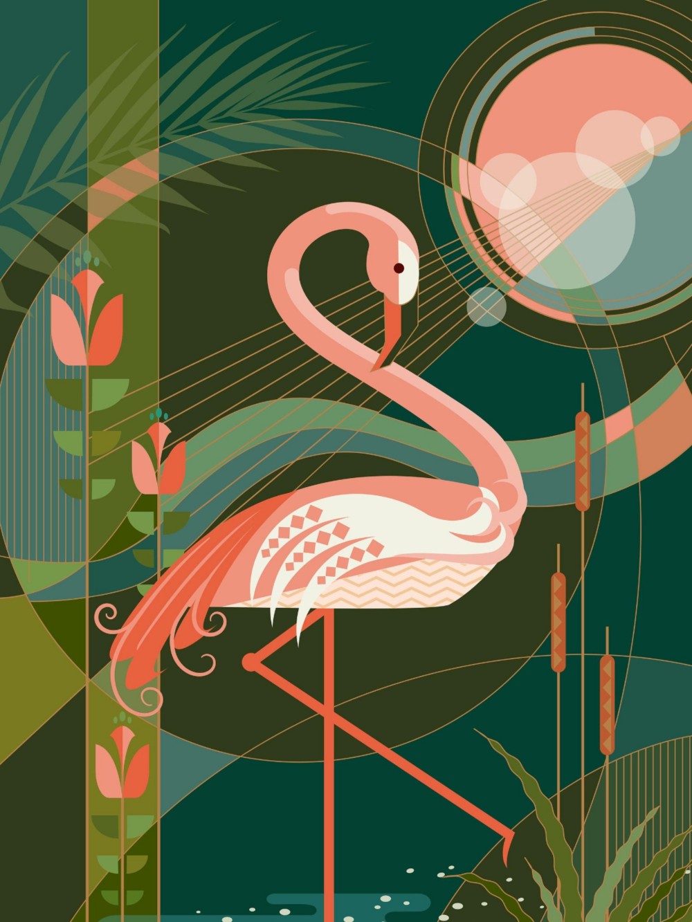 Flamingo | Diamond Painting