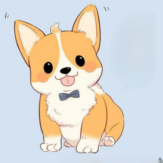 Corgi Dog | Diamond Painting