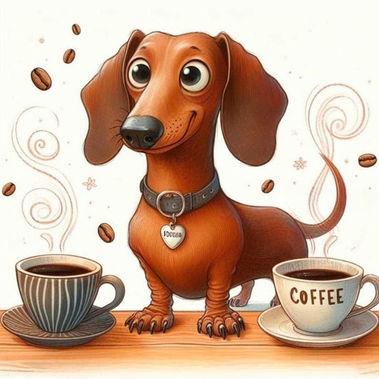 Dachshund Dog | Diamond Painting