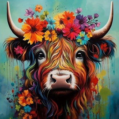 Highland Cow | Diamond Painting