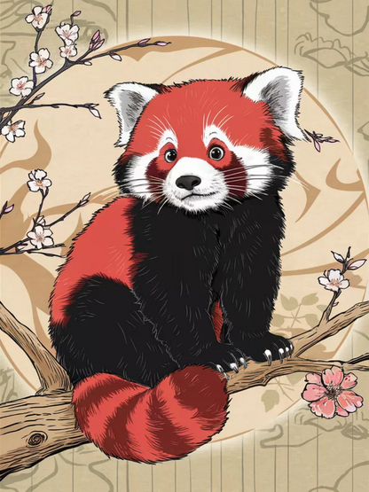 Red Panda | Diamond Painting