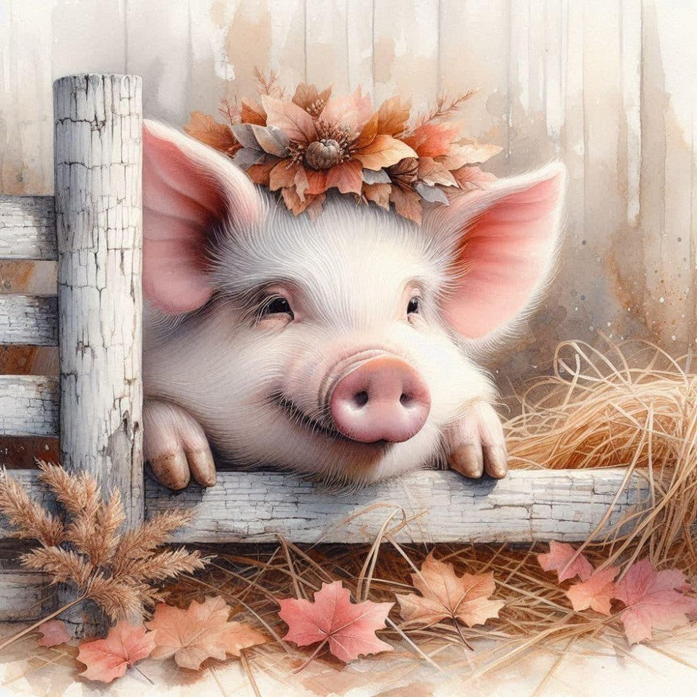 Pig | Diamond Painting