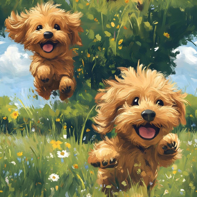 Goldendoodle Dog | Diamond Painting