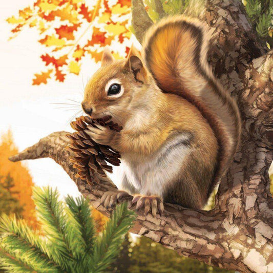 Squirrel | Diamond Painting