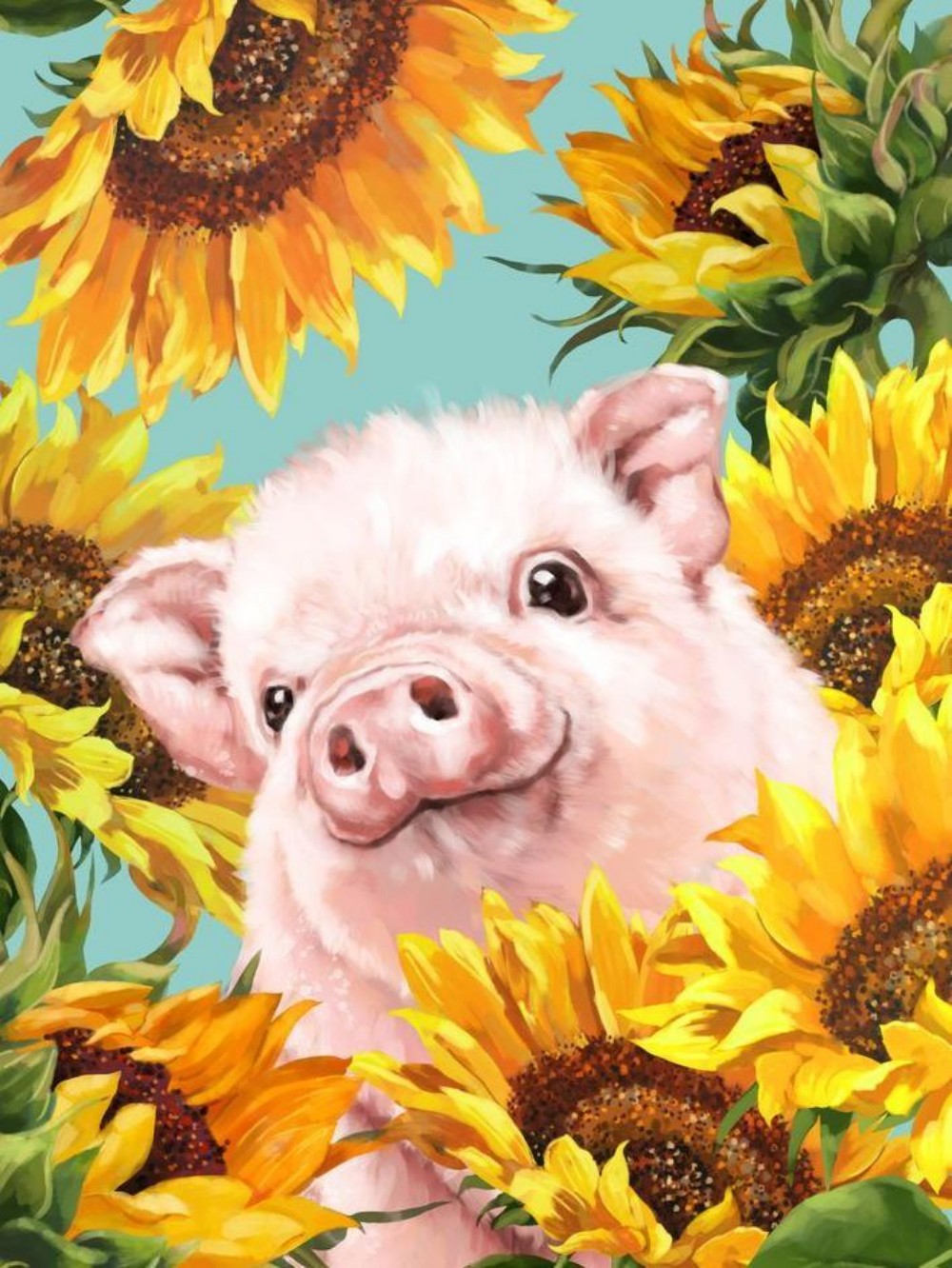 Pig | Diamond Painting