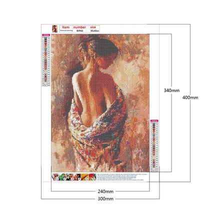 Beautiful Girl | Diamond Painting