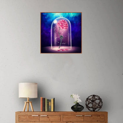 Pink Rose | Diamond Painting