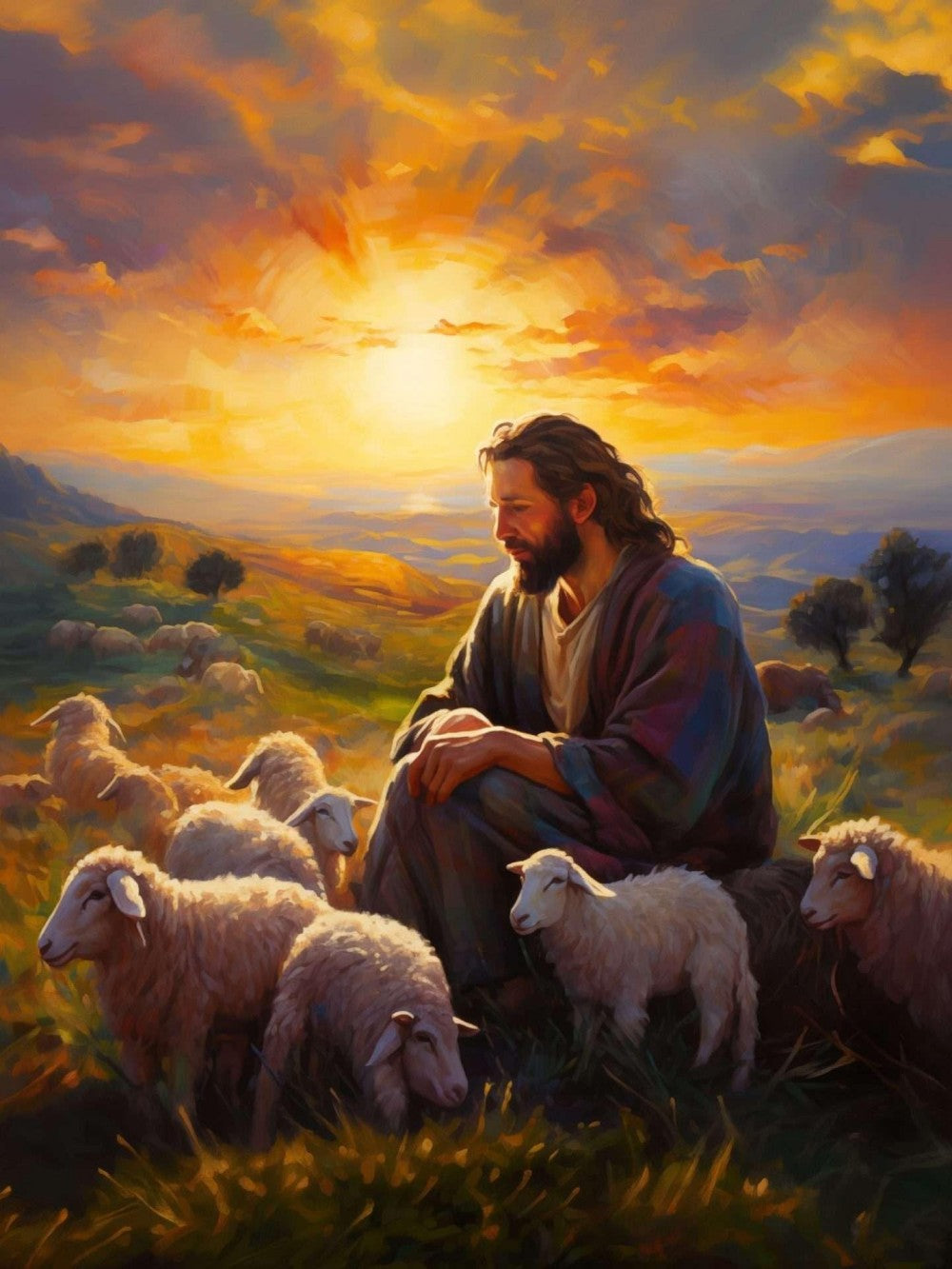 Sheep | Diamond Painting