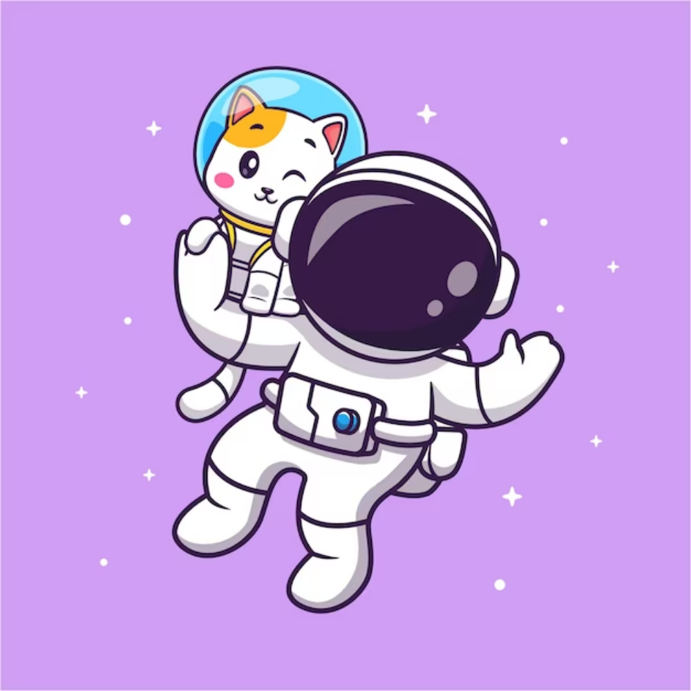 Cats in Space | Diamond Painting