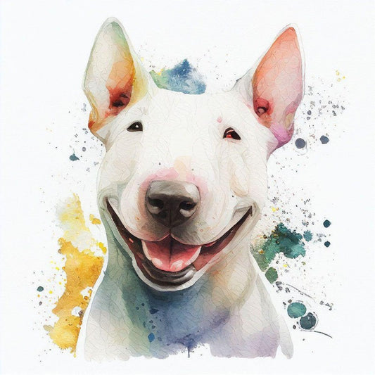 English Bull Terrier Dog | Diamond Painting