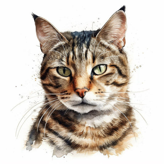 Tabby Cat | Diamond Painting