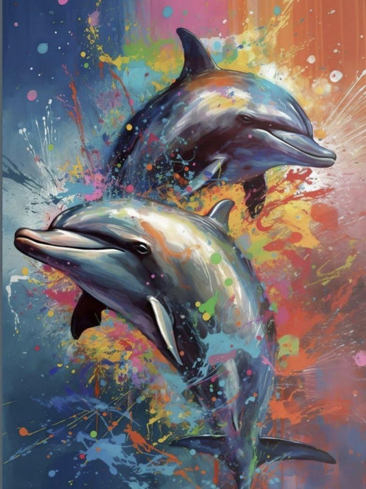 Dolphin | Diamond Painting
