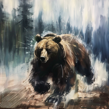Brown Bear | Diamond Painting