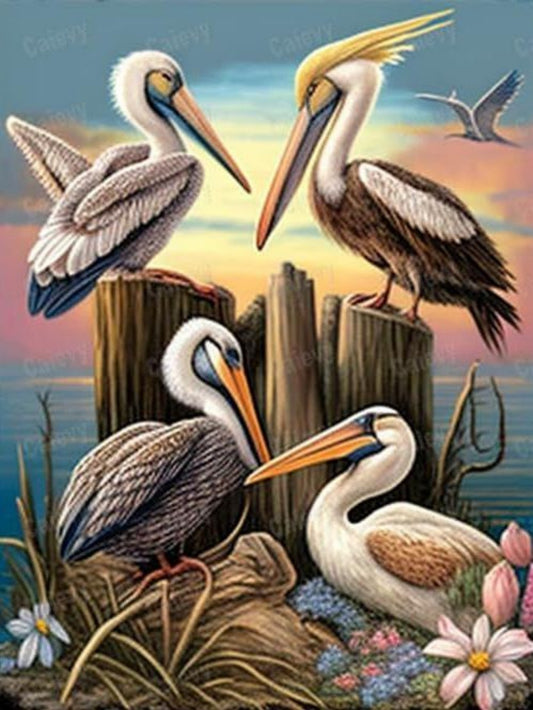 Pelican | Diamond Painting