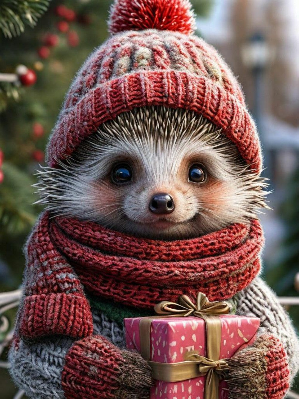 Hedgehog | Diamond Painting