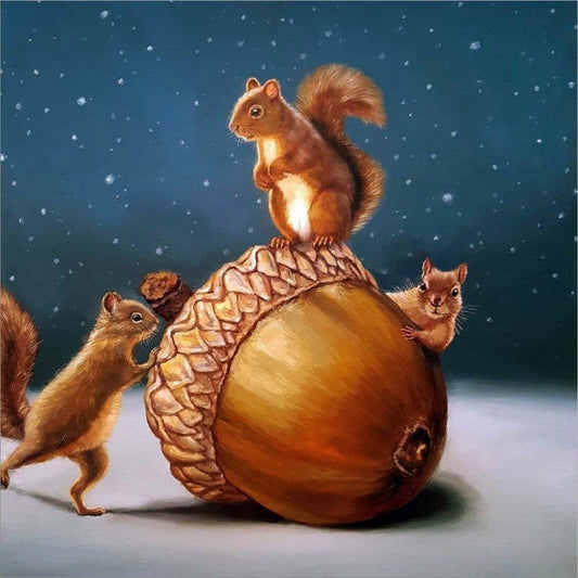 Squirrel | Diamond Painting