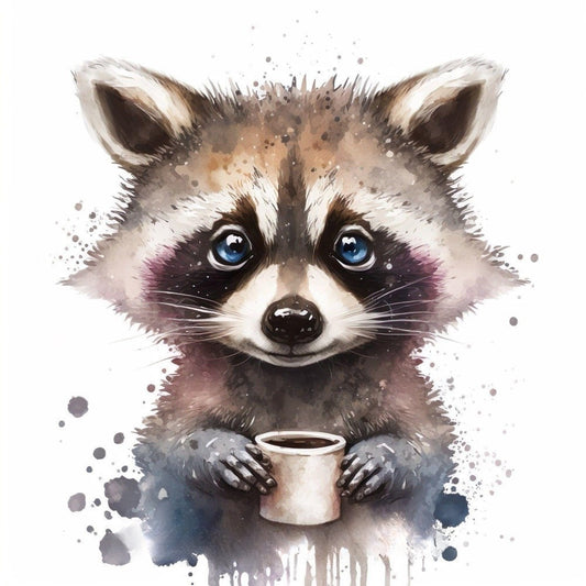 Raccoon | Diamond Painting