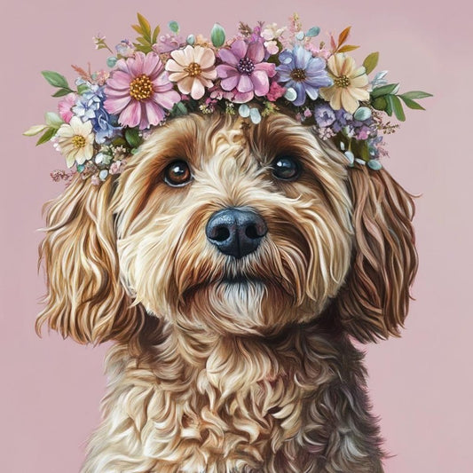 Cavapoo Dog | Diamond Painting