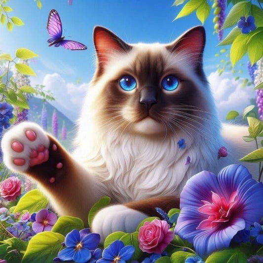 Siamese Cat | Diamond Painting