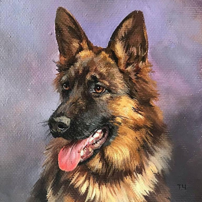 Dog German Shepherd | Diamond Painting