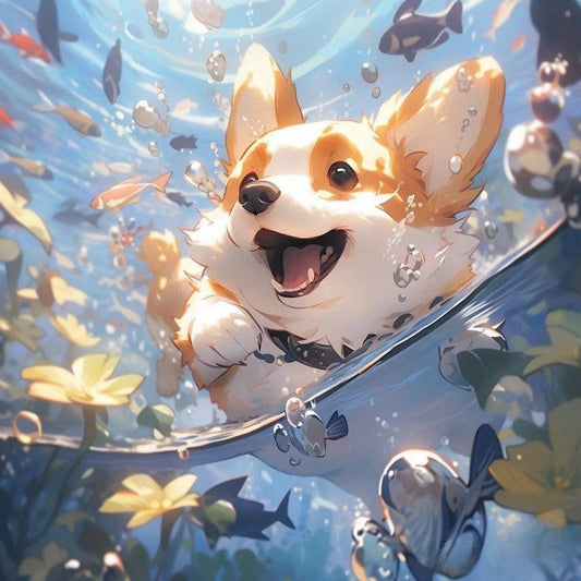 Corgi Dog | Diamond Painting