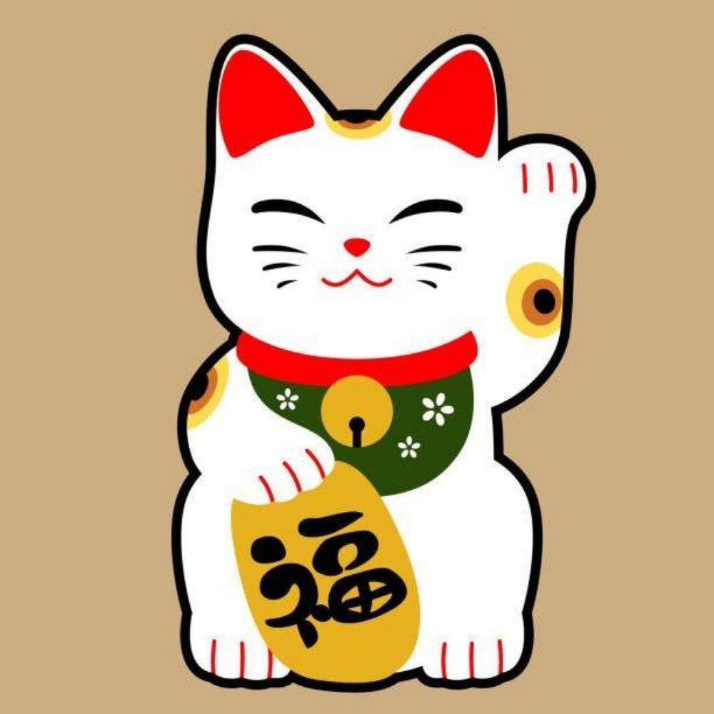 Bell Lucky Cat | Diamond Painting