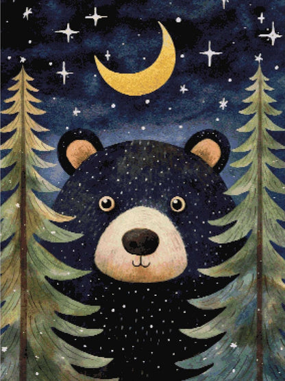 Black Bear | Diamond Painting