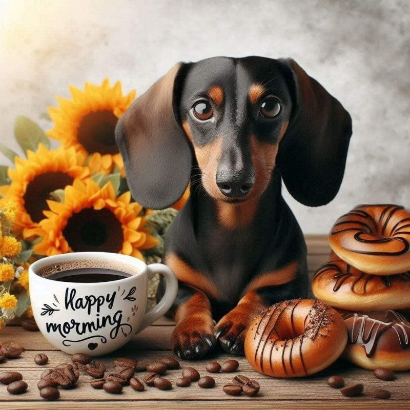 Dachshund Dog | Diamond Painting