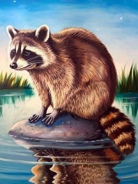 Raccoon | Diamond Painting