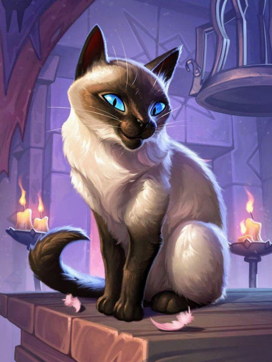 Siamese Cat | Diamond Painting