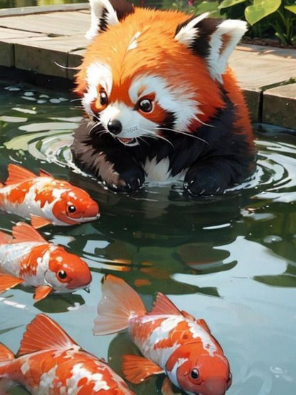 Red Panda | Diamond Painting