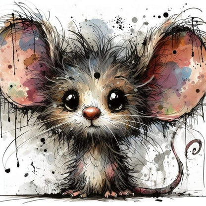 Mouse Rat | Diamond Painting