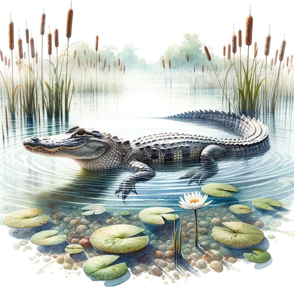 Alligator | Diamond Painting