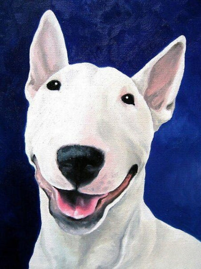 English Bull Terrier Dog | Diamond Painting