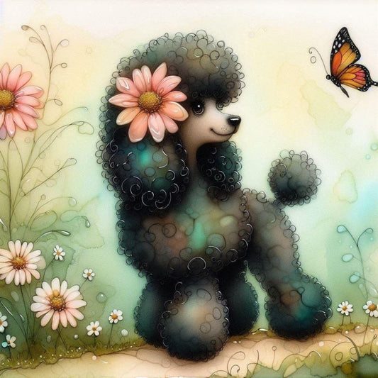 Poodle Dog | Diamond Painting