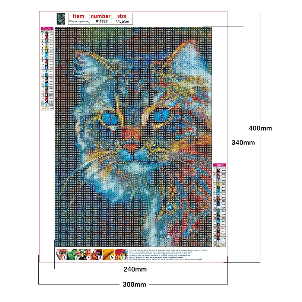 Cat | Diamond Painting