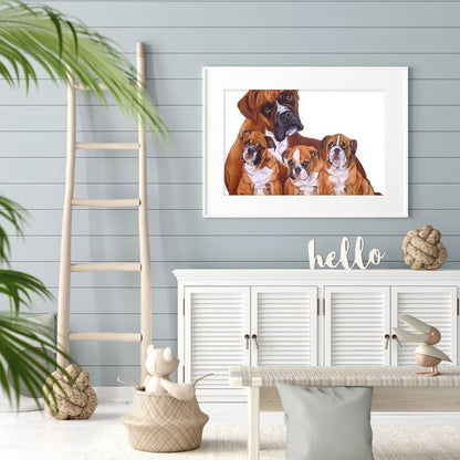 Smart Dogs Boxer | Diamond Painting