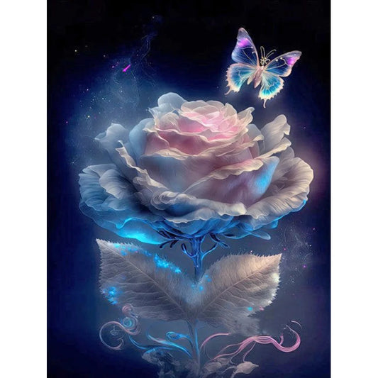 Butterfly Rose | Diamond Painting