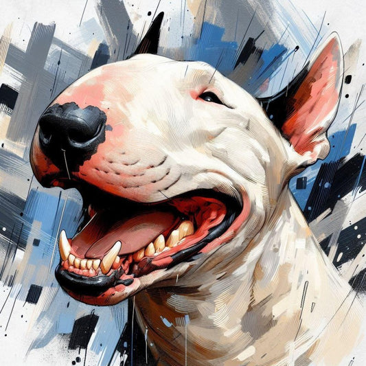 English Bull Terrier Dog | Diamond Painting