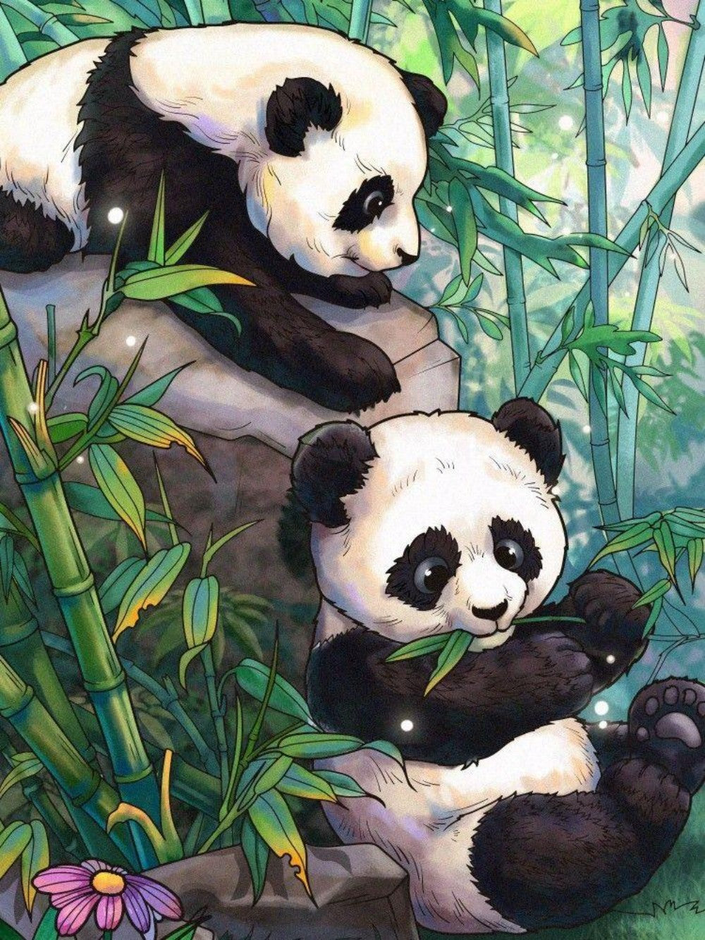 Panda | Diamond Painting