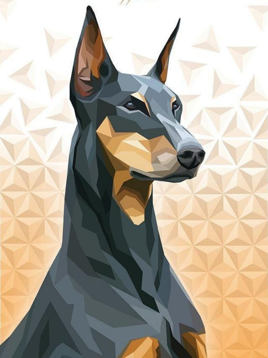 Dog Doberman | Diamond Painting