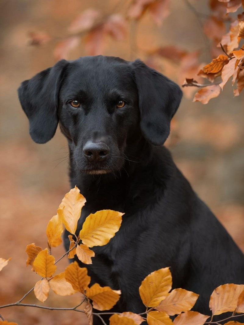 Black Labrador Dog | Diamond Painting