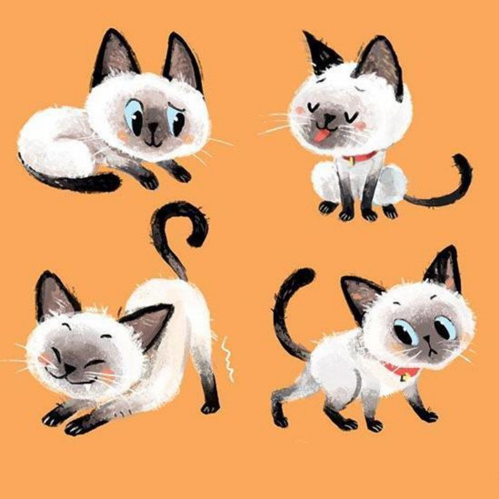 Siamese Cat | Diamond Painting