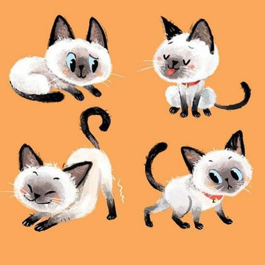 Siamese Cat | Diamond Painting