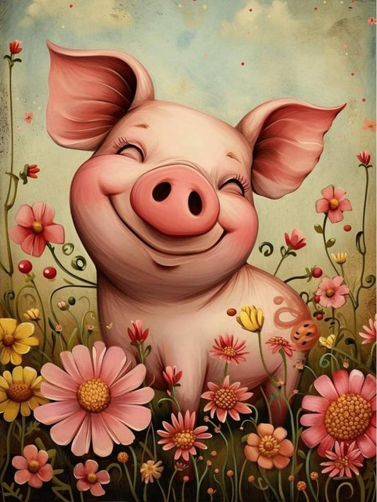Pig | Diamond Painting
