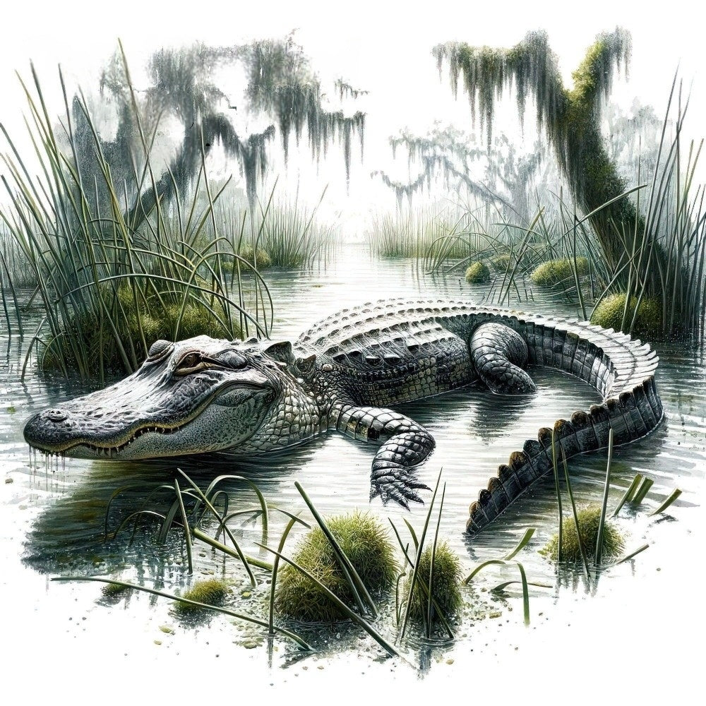 Alligator | Diamond Painting