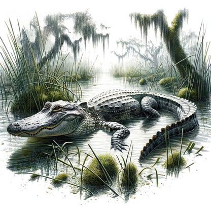 Alligator | Diamond Painting