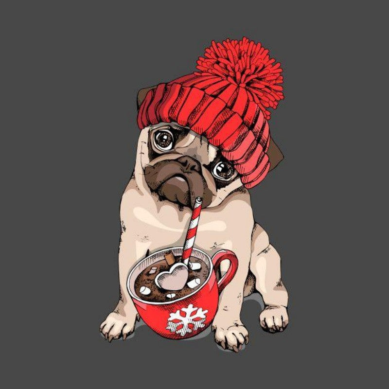 Dog Pug | Diamond Painting